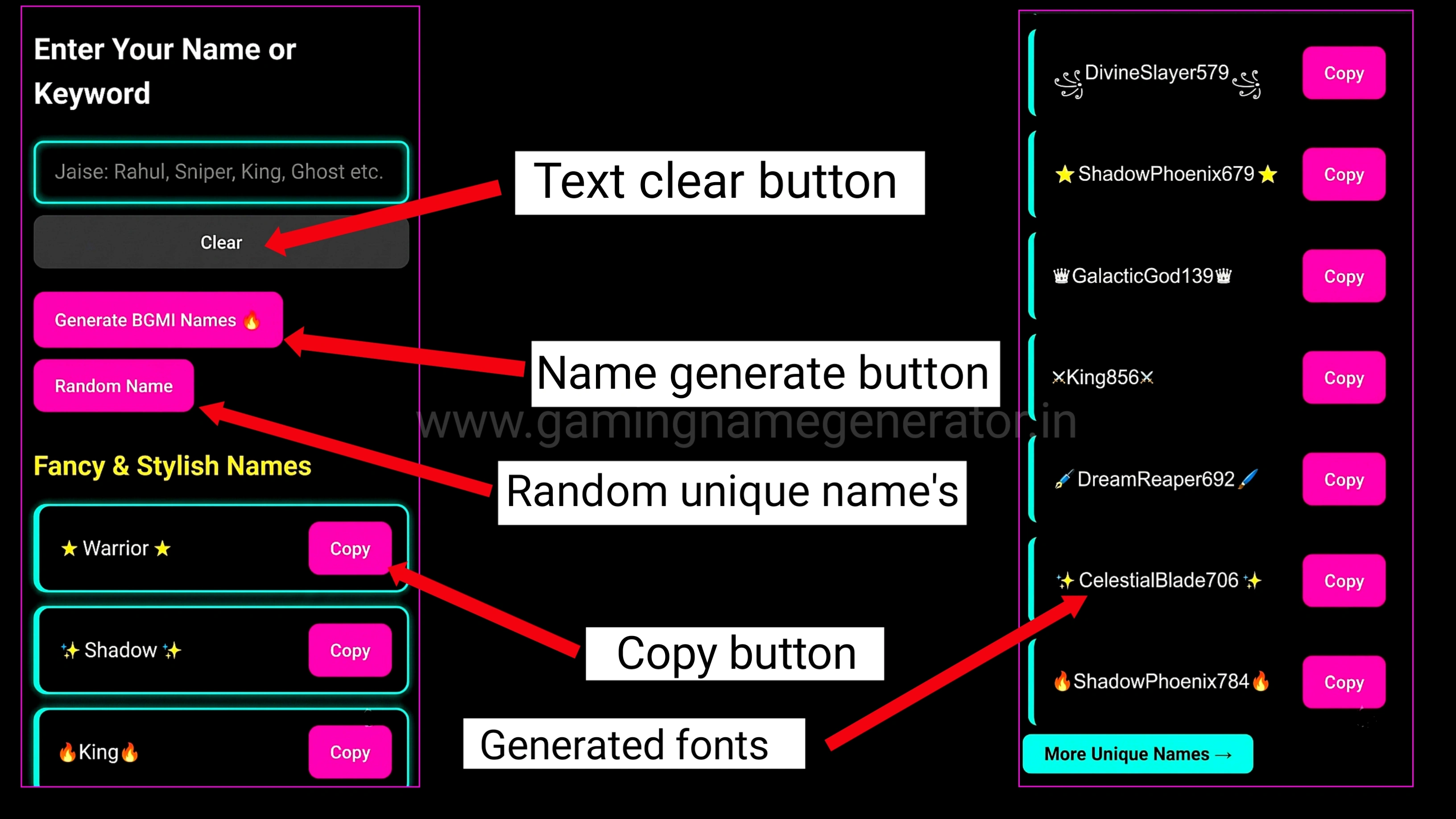  How to Use Name Generator 